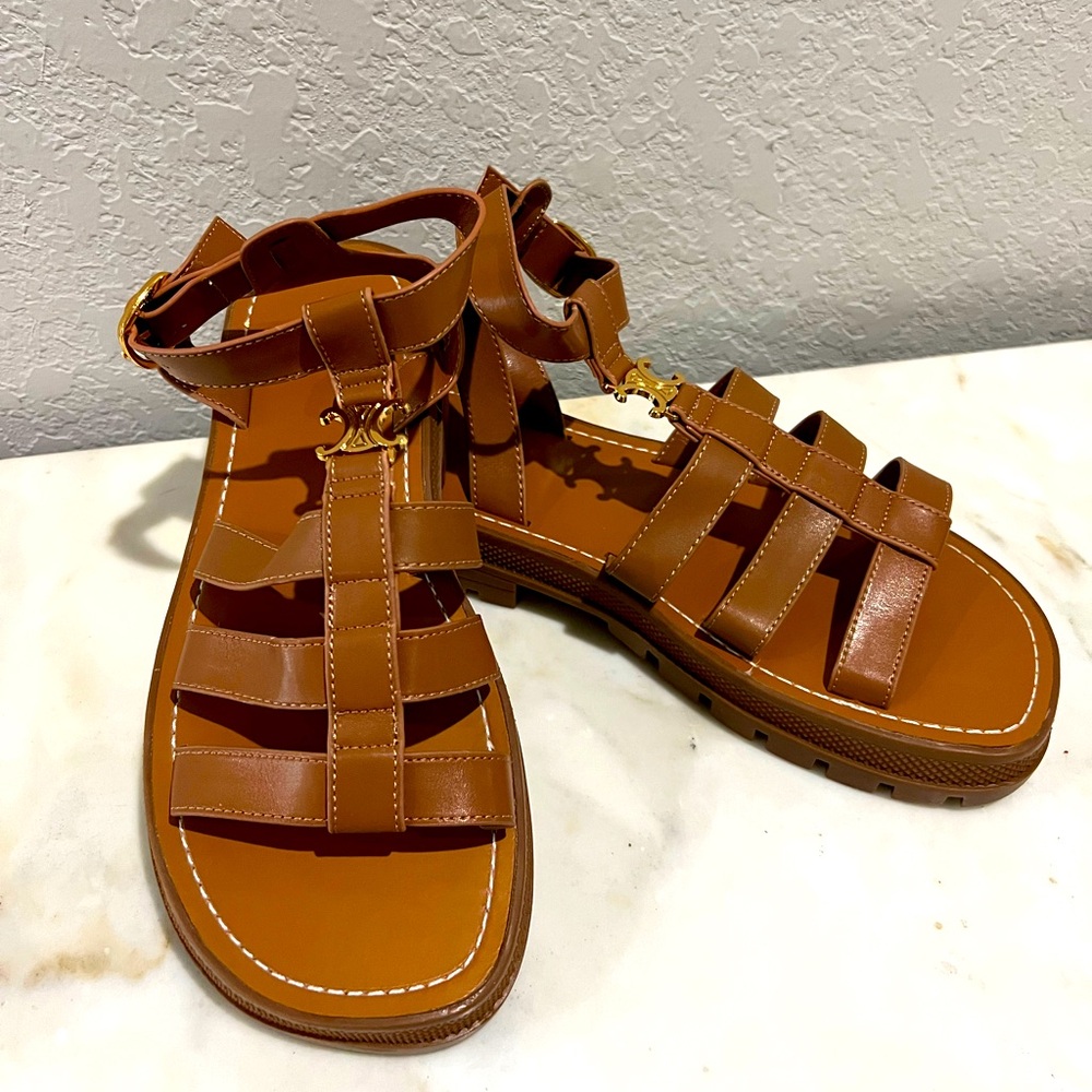 Brown Gladiator Sandal